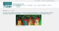 Desktop Screenshot of longislandartsalliance.org